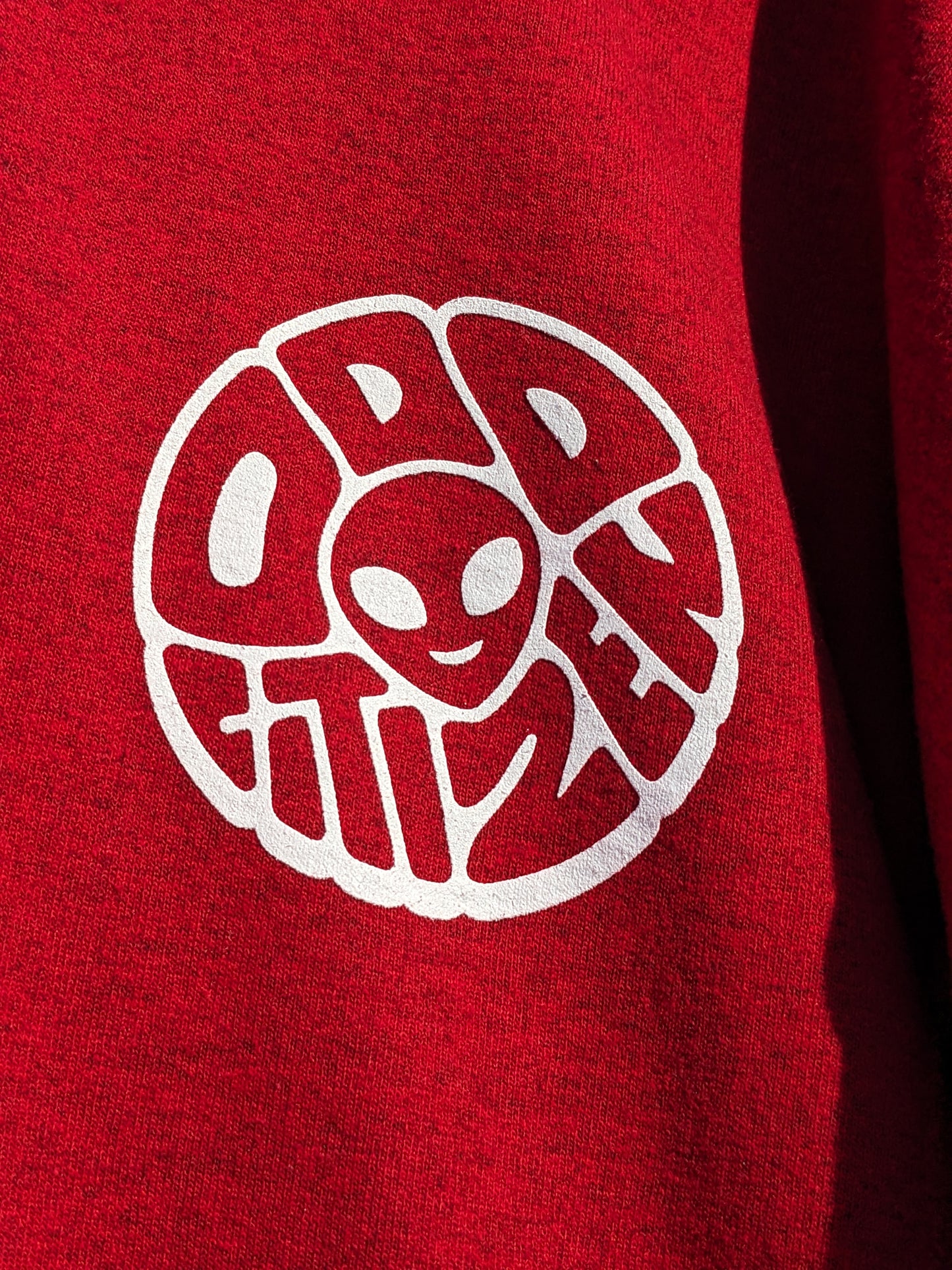 OUT OF THIS WORLD Hoodie - Cherry Red