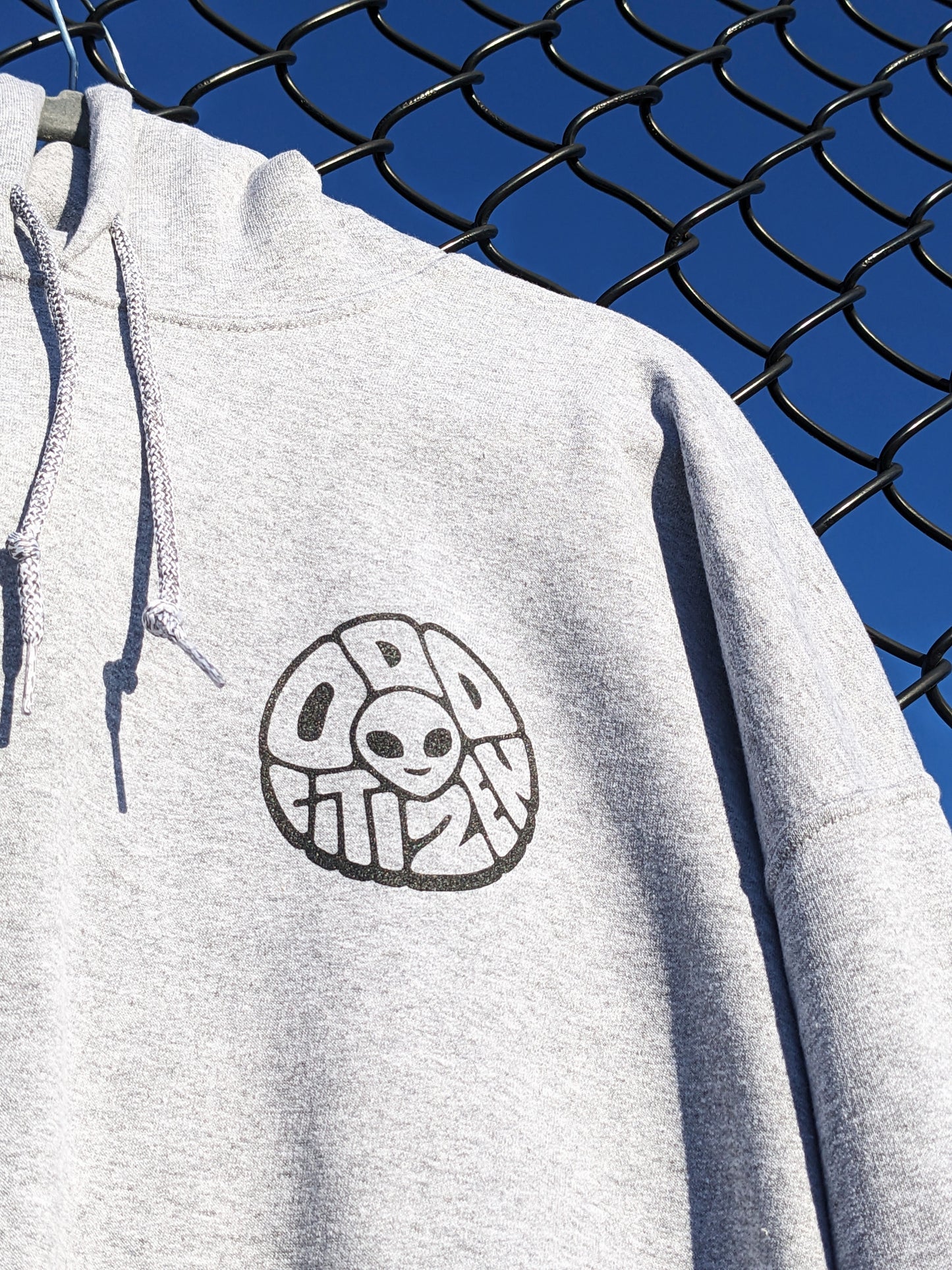 OUT OF THIS WORLD Hoodie - Heather Grey