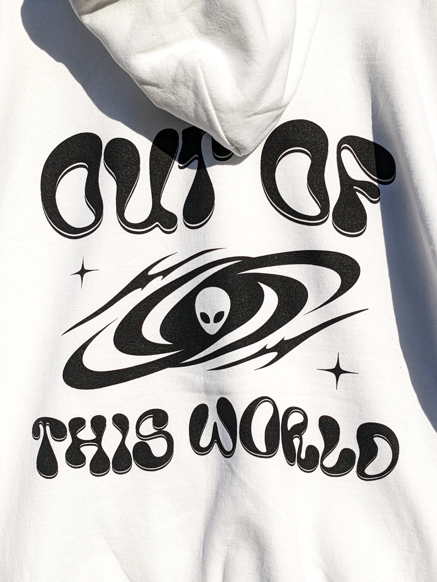 OUT OF THIS WORLD Hoodie - White