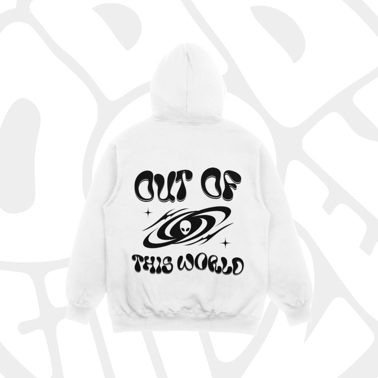 OUT OF THIS WORLD Hoodie - White