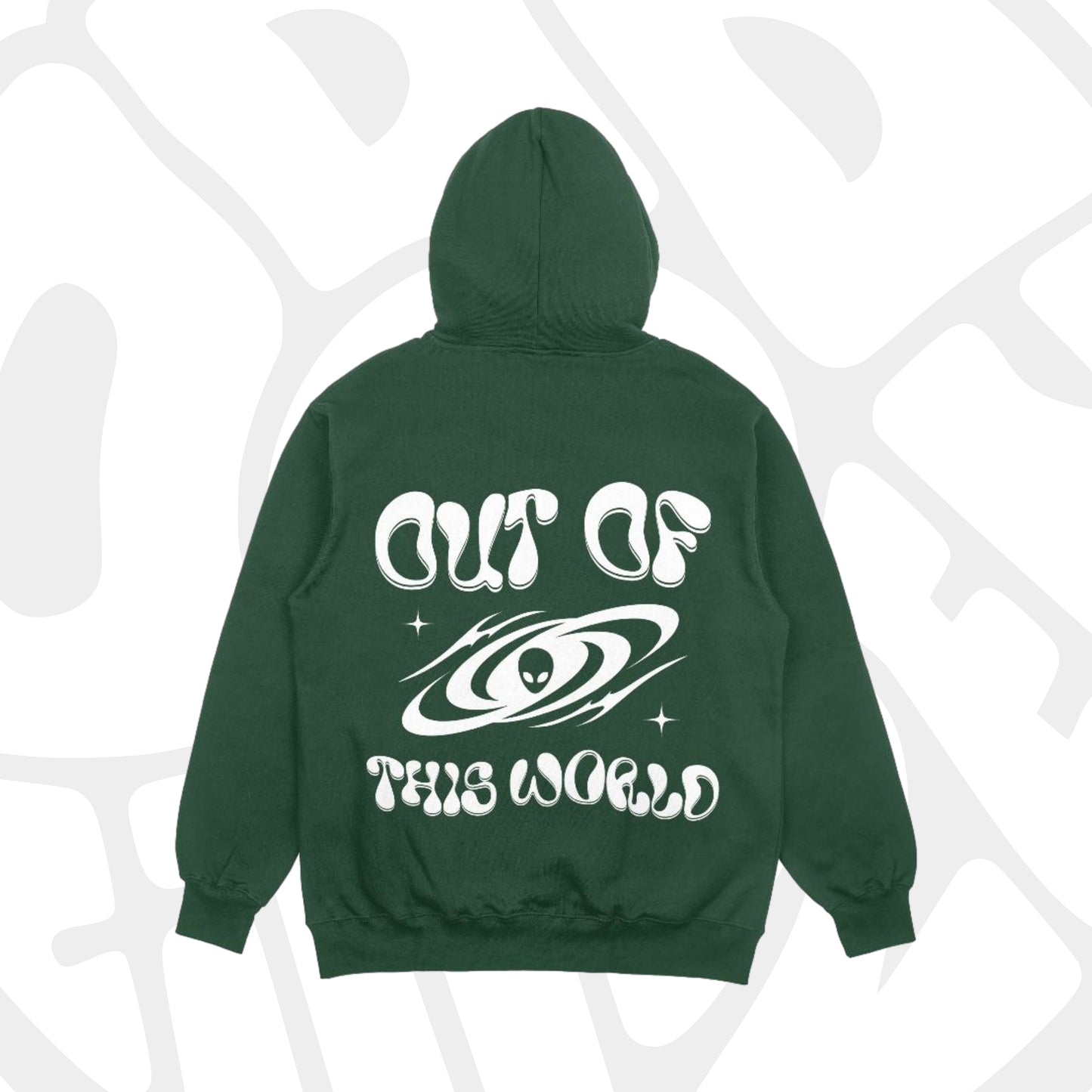 OUT OF THIS WORLD Hoodie - Forest