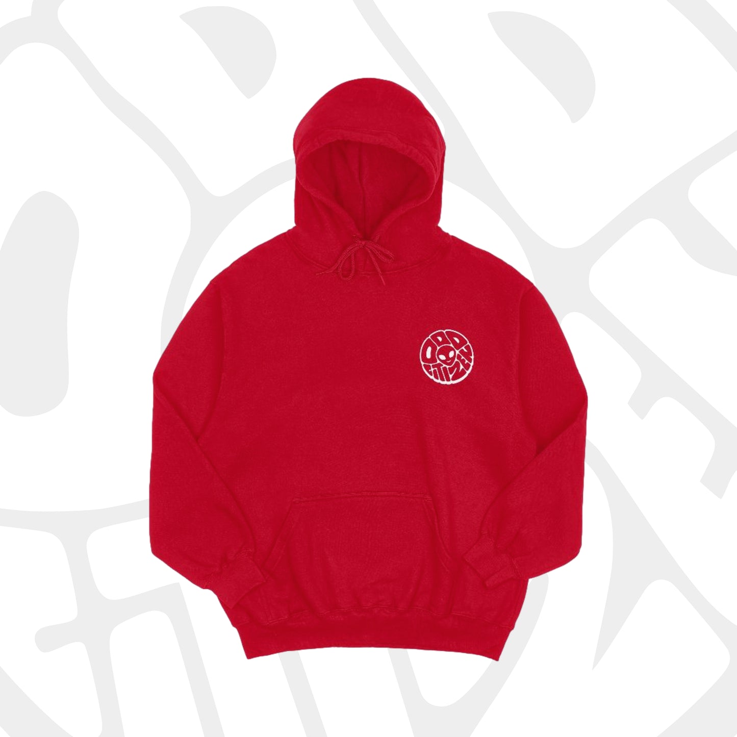 OUT OF THIS WORLD Hoodie - Cherry Red