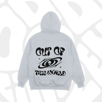 OUT OF THIS WORLD Hoodie - Heather Grey